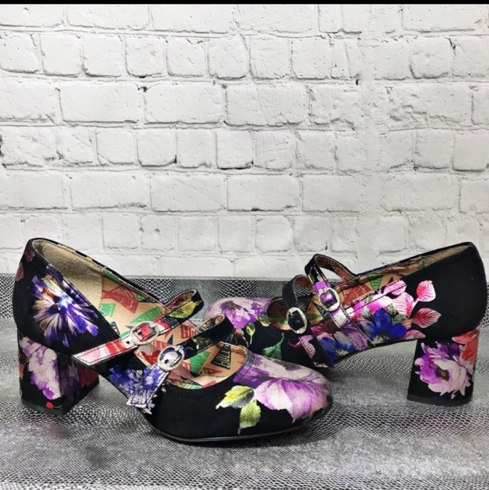 Miss L Fire Peerless Personality Suede heels sz 37